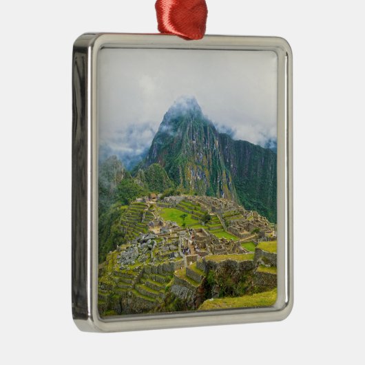 Machu Picchu, Peru Metalen Ornament (Rechts)