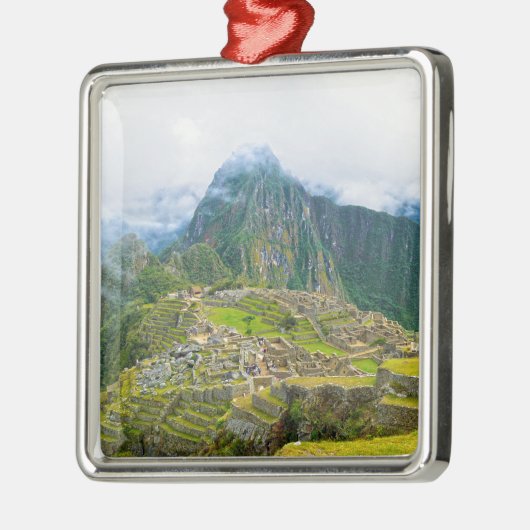 Machu Picchu, Peru Metalen Ornament (Links)