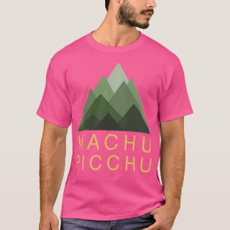 Machu Picchu Peru Mountains T-shirt