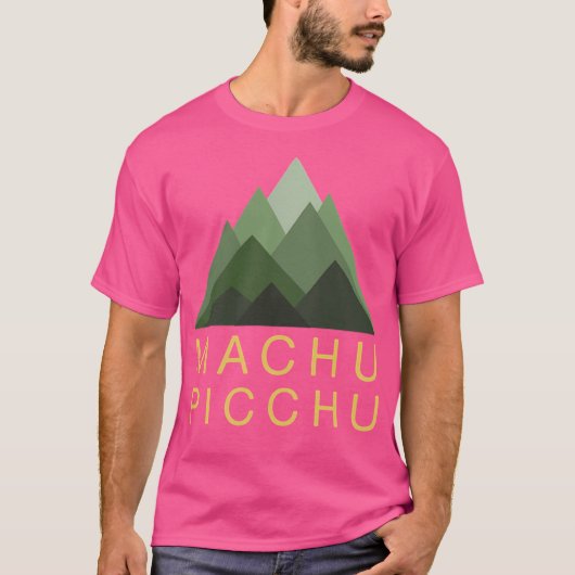 Machu Picchu Peru Mountains T-shirt (Voorkant)