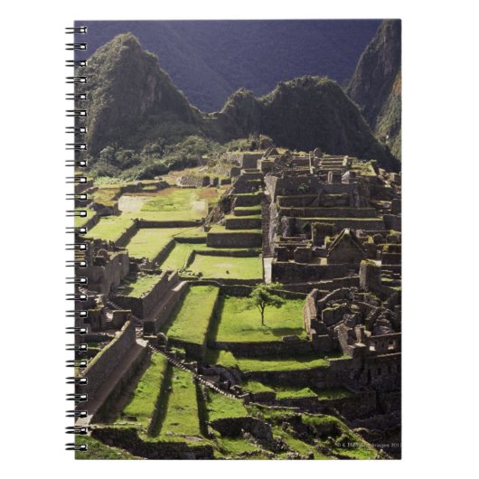 Machu Picchu, Peru Notitieboek (Voorkant)