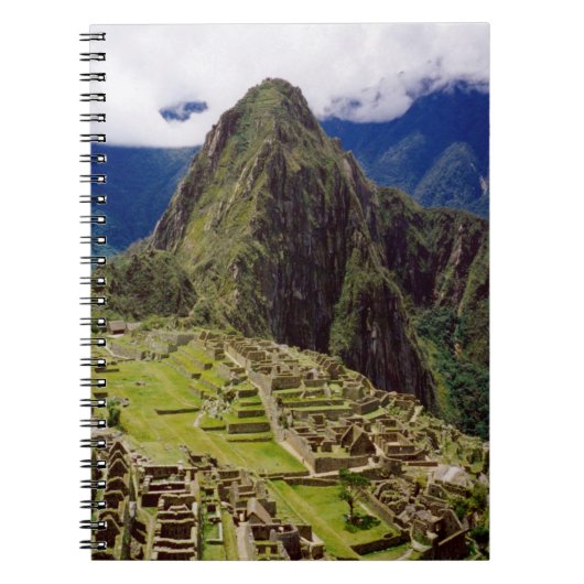 Machu Picchu, Peru Notitieboek (Voorkant)