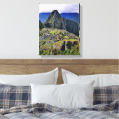 MACHU PICCHU - Peru - panorama Canvas Afdruk (Insitu (Slaapkamer))