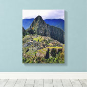 MACHU PICCHU - Peru - panorama Canvas Afdruk (Insitu (Houten vloer))