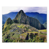 MACHU PICCHU - Peru - panorama Foto Afdruk (Voorkant)