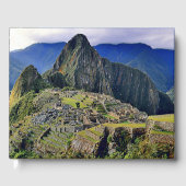 MACHU PICCHU - Peru - panorama Gastenboek (Voorkant)