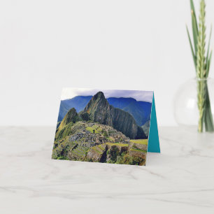 MACHU PICCHU - Peru - panorama Kaart