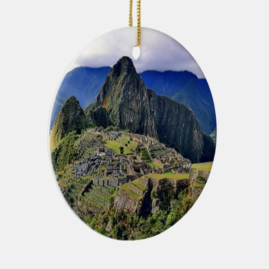 MACHU PICCHU - Peru - panorama Keramisch Ornament (Rechts)