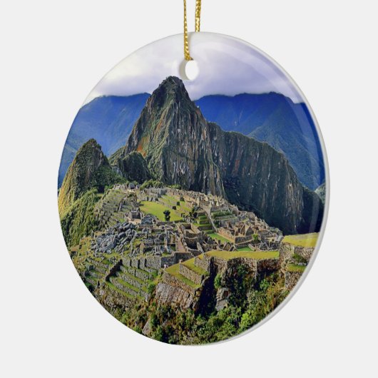 MACHU PICCHU - Peru - panorama Keramisch Ornament (Links)