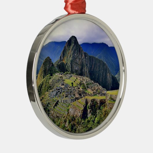 MACHU PICCHU - Peru - panorama Metalen Ornament (Rechts)