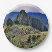 MACHU PICCHU - Peru - panorama Papieren Bordje (Voorkant)