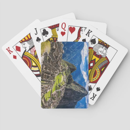 Machu Picchu, Peru Pokerkaarten (Achterkant)