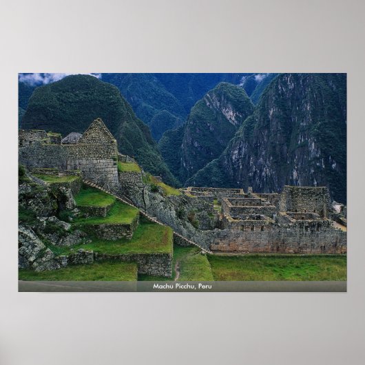 Machu Picchu, Peru Poster (Voorkant)