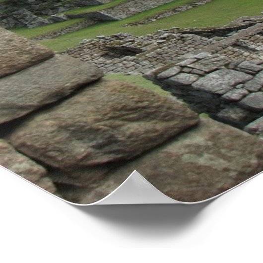 Machu Picchu, Peru Poster (Hoek)