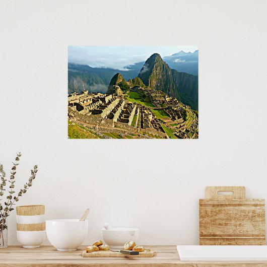 Machu Picchu, Peru Poster (Keuken)