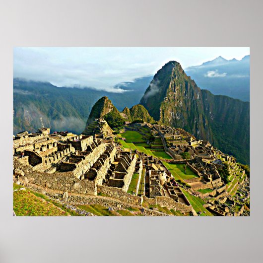 Machu Picchu, Peru Poster (Voorkant)