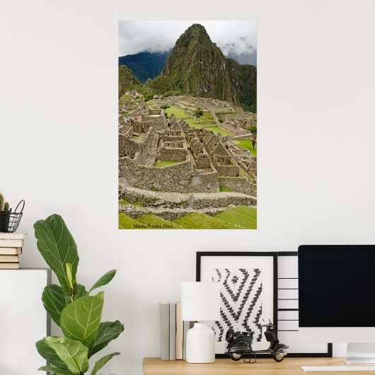 Machu Picchu, Peru Poster (Thuiskantoor)