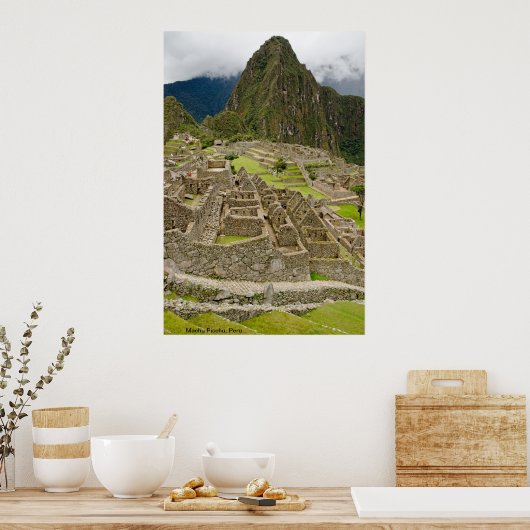 Machu Picchu, Peru Poster (Keuken)