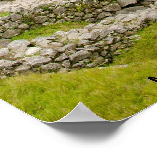 Machu Picchu, Peru Poster (Hoek)