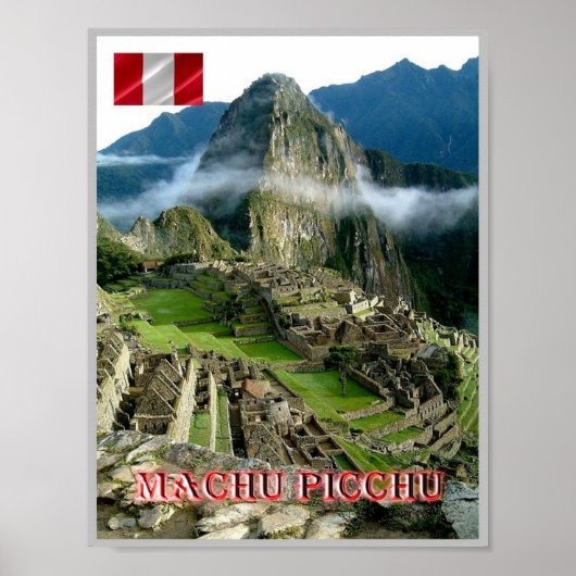 Machu Picchu - Peru - Poster (Voorkant)