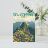 Machu Picchu Peru Reis Briefkaart (Staand voorkant)