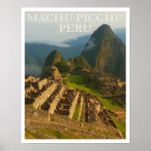 Machu Picchu Peru Reis Poster (Voorkant)