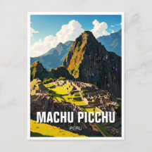 Machu Picchu Peru Reissouvenir