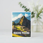 Machu Picchu Peru Reissouvenir Briefkaart (Staand voorkant)