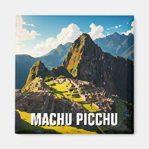 Machu Picchu Peru Reissouvenir