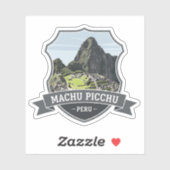  Machu Picchu Peru Reissouvenir Sticker (Vel)