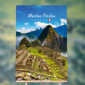 Machu Picchu, Peru - Ruïnes van Inca-citadel Acryl Bord (Neutraal)