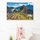 Machu Picchu, Peru - Ruïnes van Inca-citadel Spandoek (Insitu)