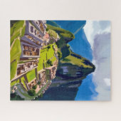 Machu Picchu Peru Schilderij Legpuzzel (Horizontaal)