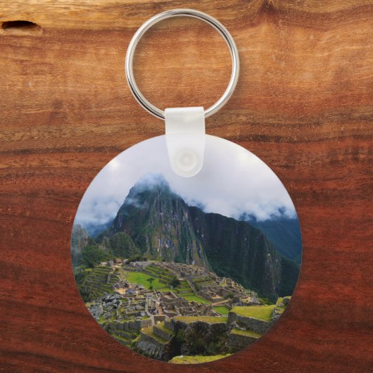 Machu Picchu, Peru Sleutelhanger (Voorkant)