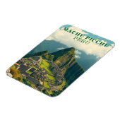 Machu Picchu Peru Souvenir Oude Inca Magneet (Linkerzijde)