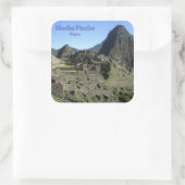 Machu Picchu Peru Sticker (Tas)
