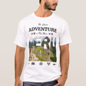 Machu Picchu Peru T-shirt | Cuzco, Inca, Andes (Voorkant)