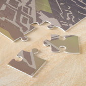 Machu Picchu Peru Travel Art  Legpuzzel (Zijkant)