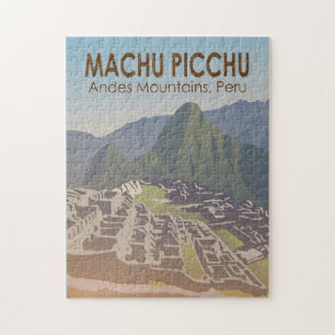 Machu Picchu Peru Travel Art  Legpuzzel