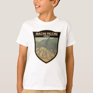Machu Picchu Peru Travel Art  T-shirt