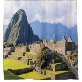 MACHU PICCHU - Peru - uitzicht Douchegordijn (Voorkant)