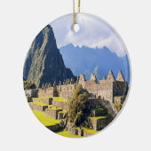 MACHU PICCHU - Peru - uitzicht Keramisch Ornament (Links)