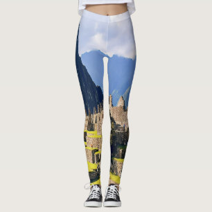 MACHU PICCHU - Peru - uitzicht Leggings