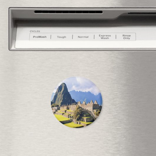 MACHU PICCHU - Peru - uitzicht Magneet (Insitu (Vaatwasser))