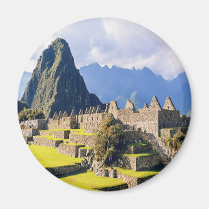 MACHU PICCHU - Peru - uitzicht Magneet