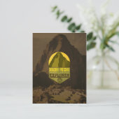 Machu Picchu Peru Verkenner ReisBriefkaart Briefkaart (Staand voorkant)