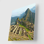 Machu Picchu, Peru Vierkante Klok (Hoek)