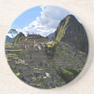 Machu Picchu, Peru Zandsteen Onderzetter