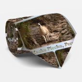 Machu Picchu - Peruaanse lama Stropdas (Opgerold)