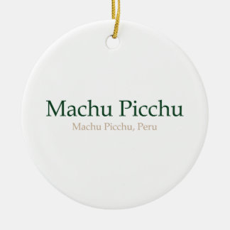 Machu Picchu, PeruMachu Picchu Keramisch Ornament